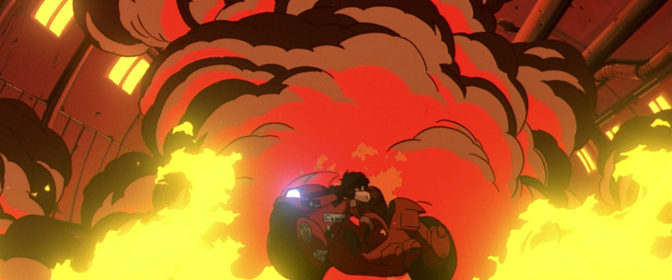 Motorcycles and explosions galore in Katsuhiro Ôtomo's Akira