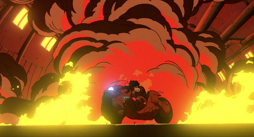 Motorcycles and explosions galore in Katsuhiro Ôtomo's Akira
