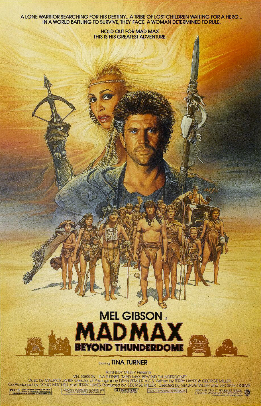 Mad Max Beyond Thunderdome Movie Poster