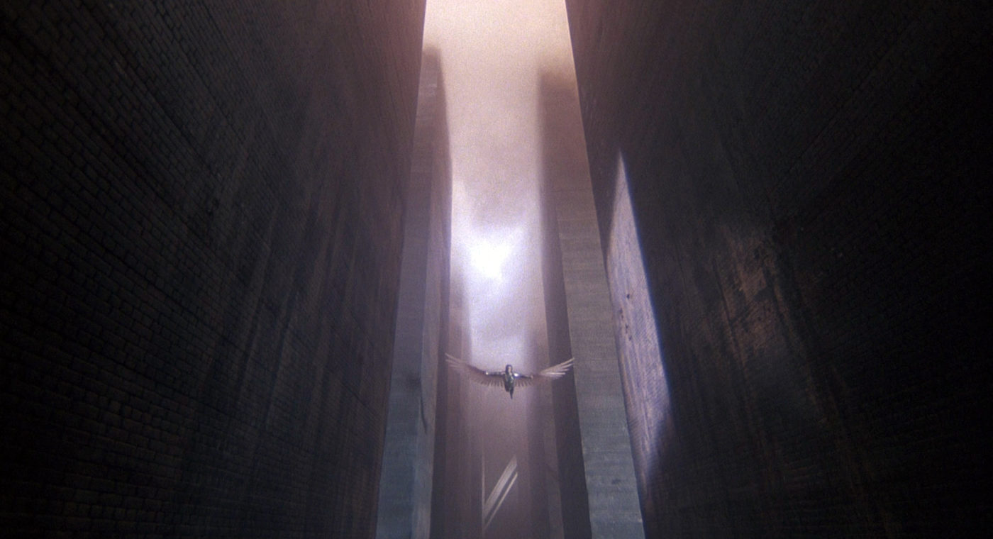 An angelic hero comes to the rescue in Terry Gilliam's Brazil