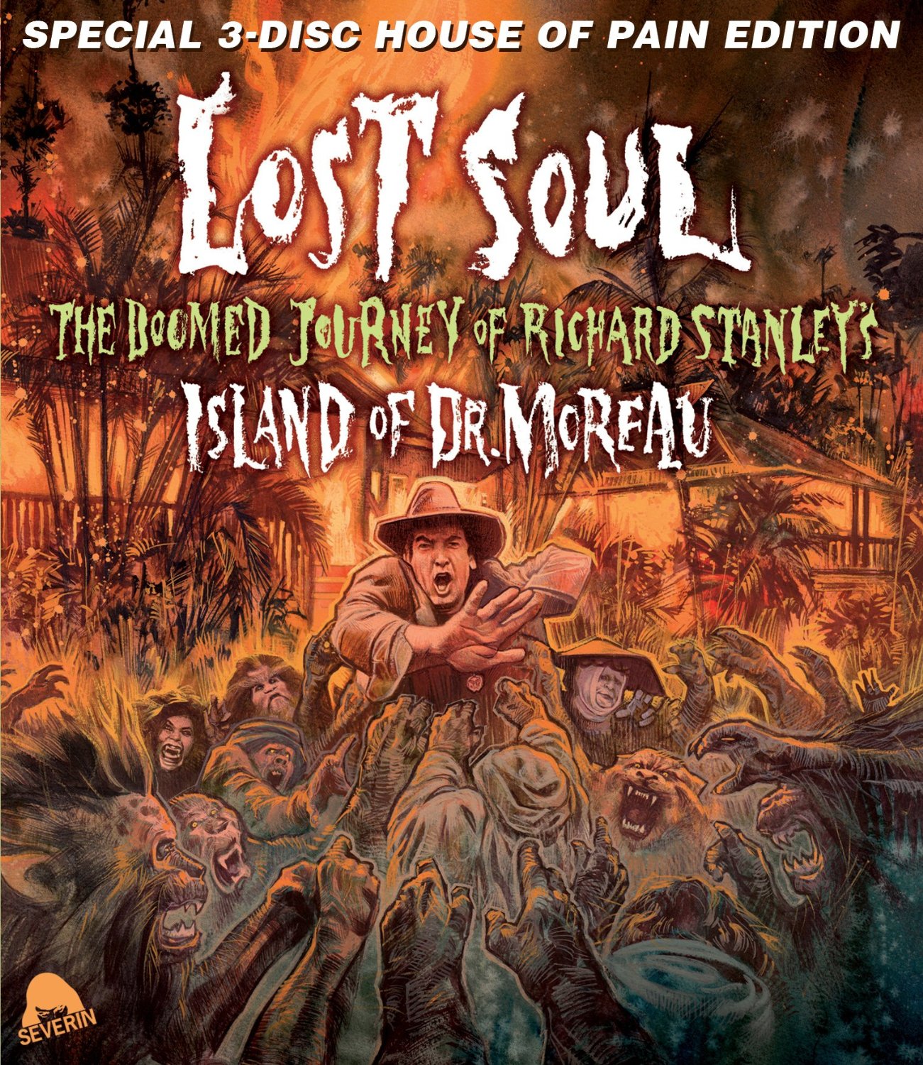 Storyboard from Lost Soul: the Doomed Journey of Richard Stanley’s Island of Dr. Moreau Blu-Ray