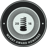 Webby Honoree 2016
